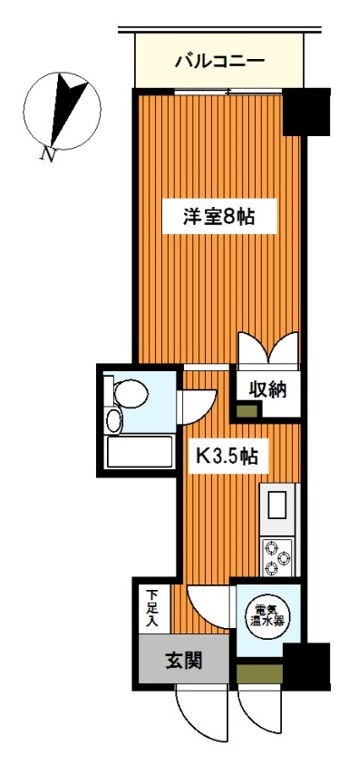 ライオンズマンション台町の間取り