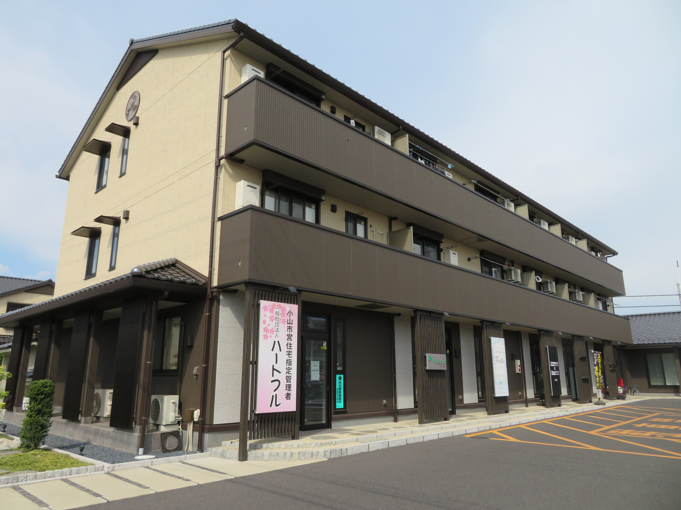 建物外観　大和ハウス施工のテナント！事務所・飲食店は不可となります。
