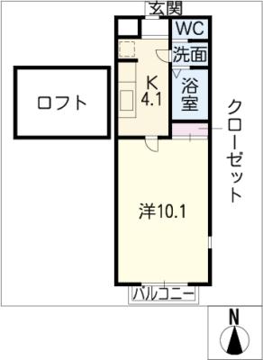 サンフェスタ川島の間取り