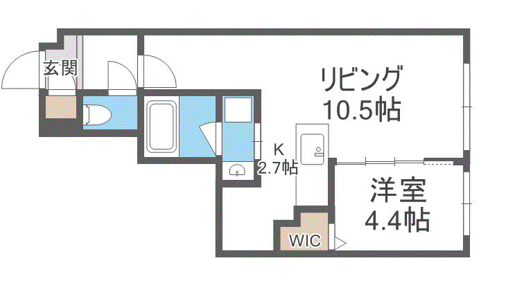 Ｒｉｖｉｅｒａ南郷（リヴィエラ南郷）の間取り