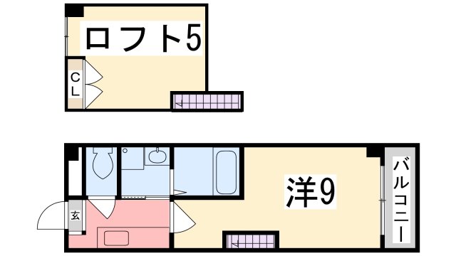 ベルフラワー山野井の間取り