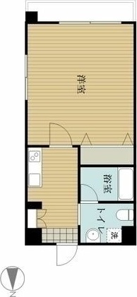 大阪市西成区玉出東のマンションの間取り