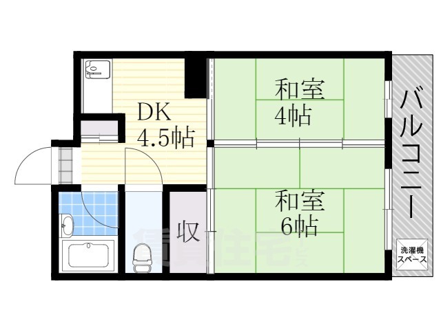 レジデンス川原の間取り