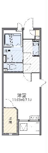 レオネクストコラッジョの間取り