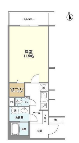 西麻布ＳＢＭマンションの間取り