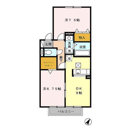 【ホープ・Ａの間取り】