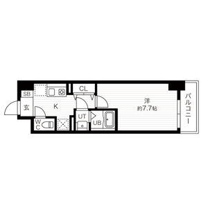 姫路市船橋町のマンションの間取り