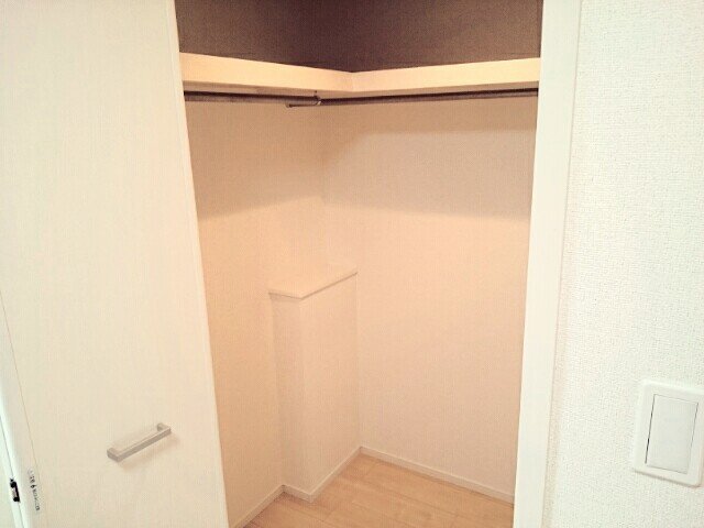 収納　たっぷりとした収納スペースです