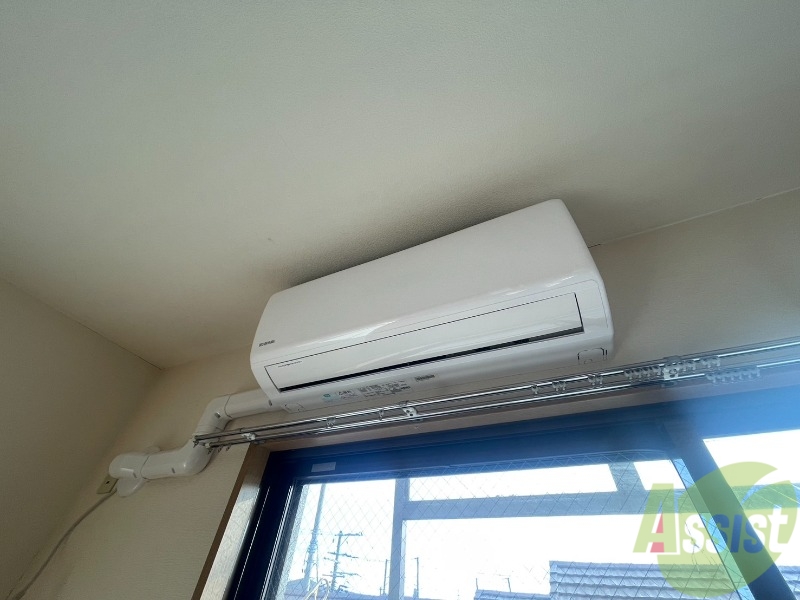 その他設備　エアコン設置済みで寒暖対策も安心ですよ。