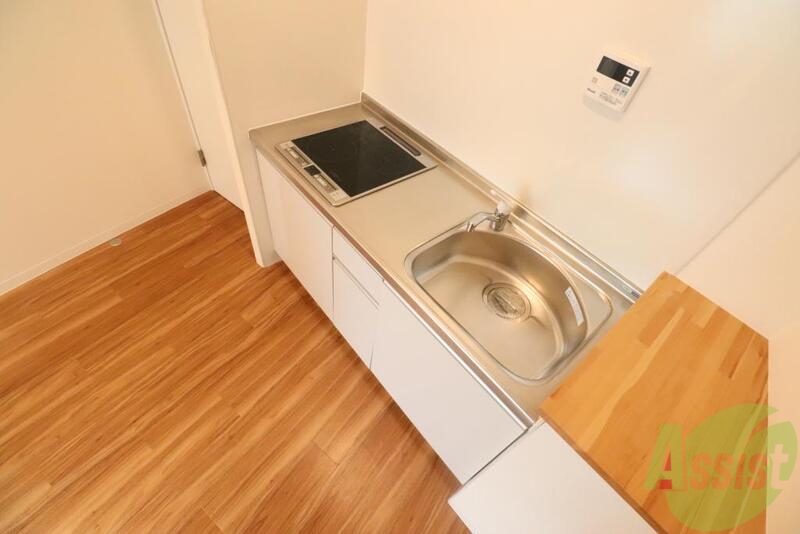 キッチン　２口ＩＨのシステムキッチンです