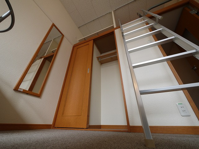 収納　たっぷりとした収納スペースです