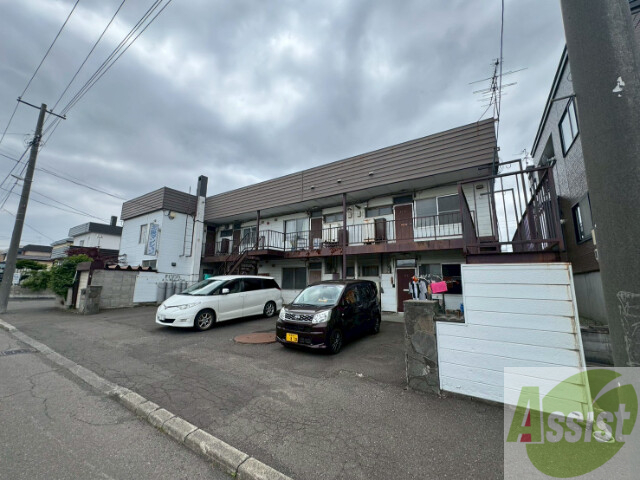 建物外観　札幌市東区北４９条東「北栄マンション」