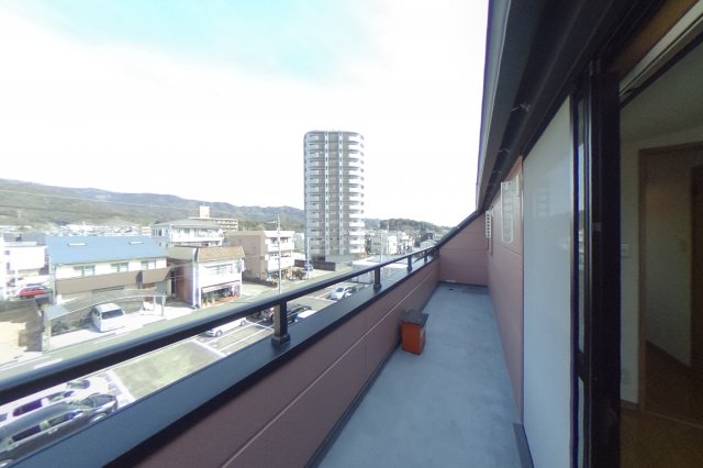 バルコニー　2022年3月撮影