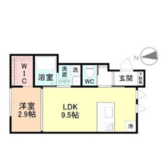 ＳＴＯＲＹ　８４１の間取り