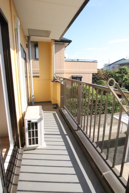 バルコニー　お洗濯物も良く乾きます！