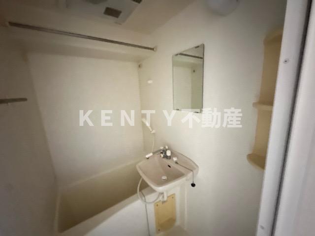 洗面設備　広い洗面スペース