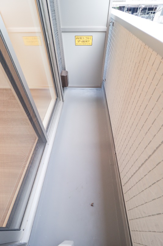 バルコニー　図面と現状に相違がある場合には現状を優先