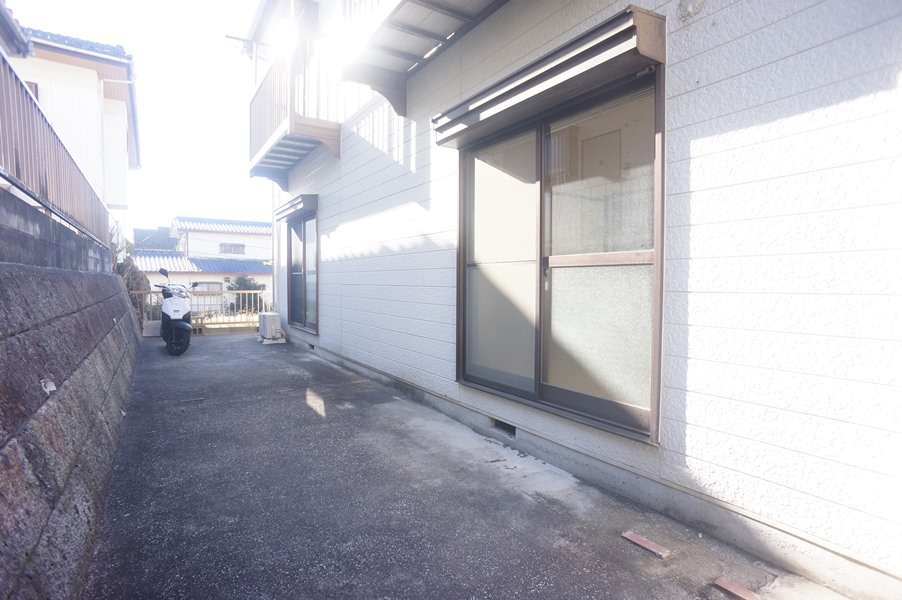 バルコニー　お庭スペースあります！