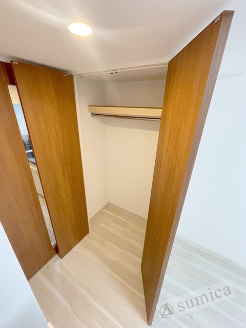 収納　たっぷりと収納できるクローゼット♪♪