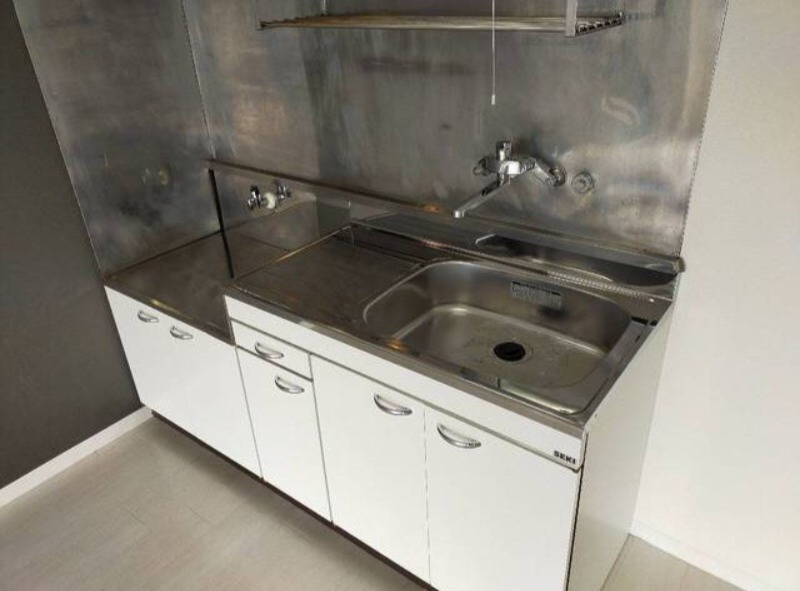 キッチン　図面と現状に相違がある場合には現状を優先