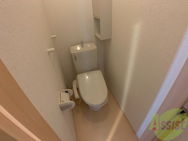 トイレ　トイレはウォシュレット付きなので安心して過ごせます。