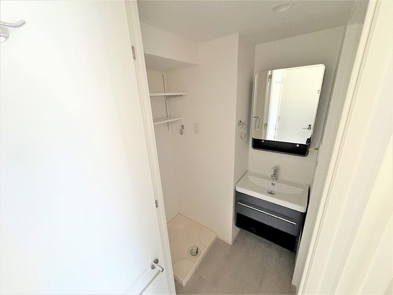 洗面設備　建築中の為同シリーズ建築時お写真です。