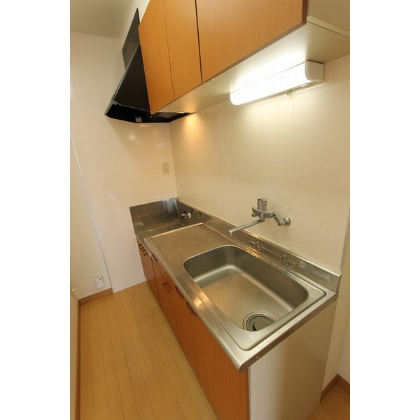 キッチン　※反転タイプの部屋写真。現況を優先します。