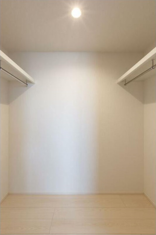 収納　大容量のウォークインクローゼット♪