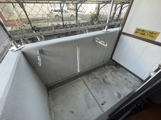 バルコニー　※別部屋の写真です