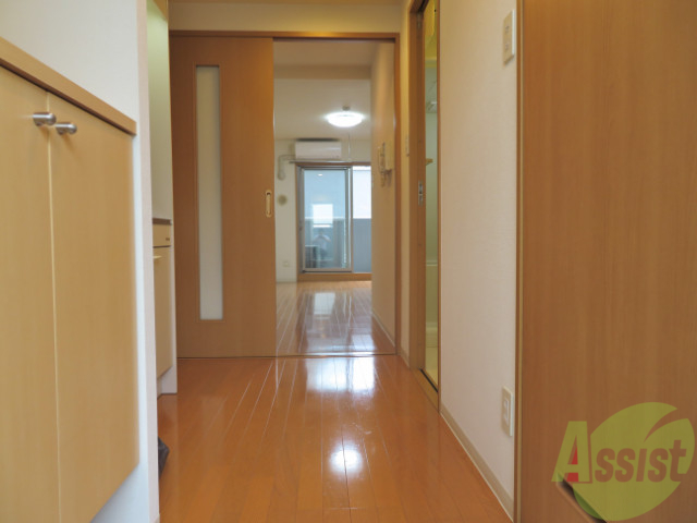 玄関　玄関から見たお部屋です。帰りたくなるお部屋間違いナシ。