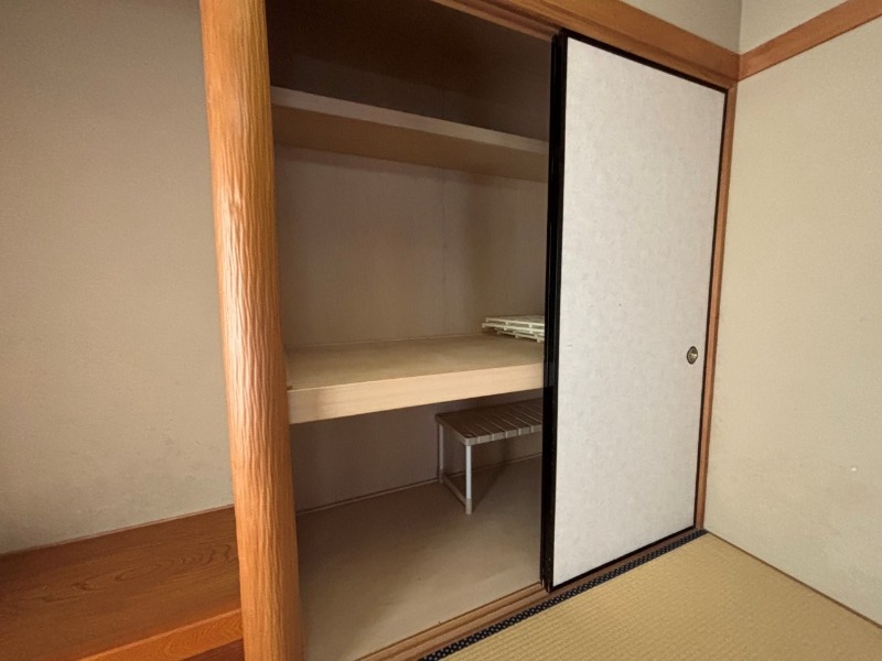 収納　和室の押入れ