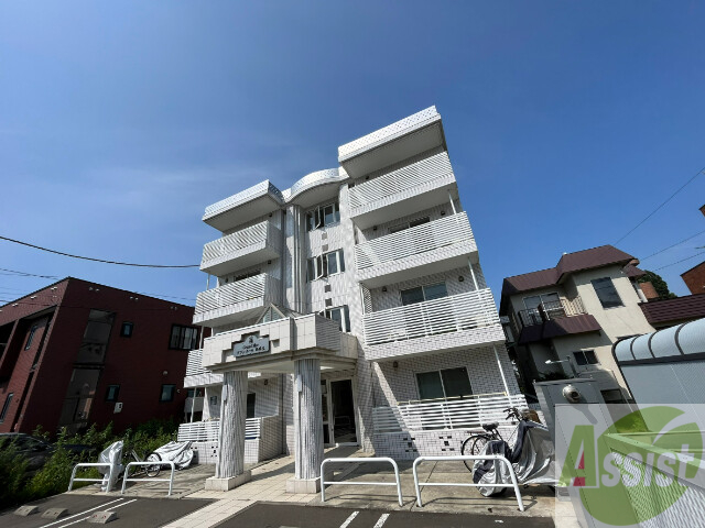 建物外観　札幌市北区北３８条西「グランメール西麻生」