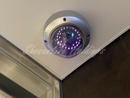 セキュリティ　監視カメラ付き♪