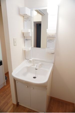 洗面設備　反転イメージ画像