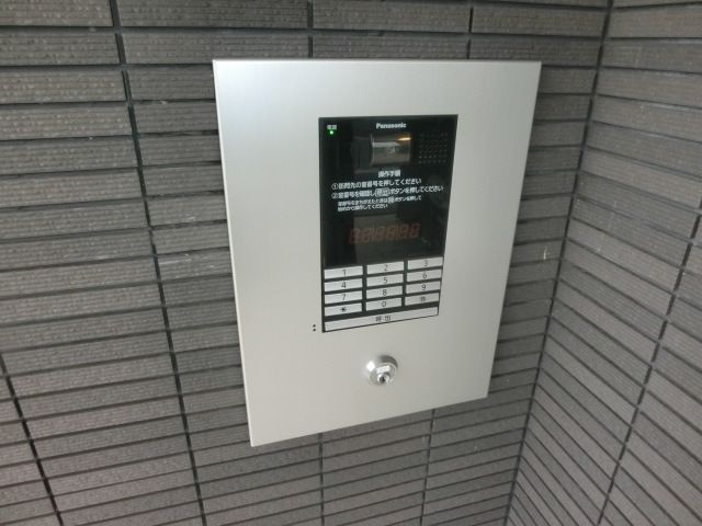 セキュリティ　オートロックです。