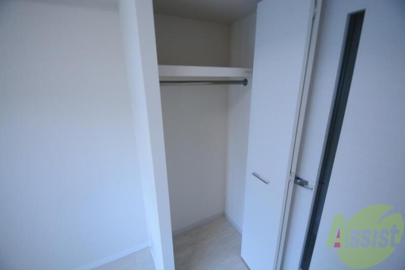 収納　荷物がしまえます