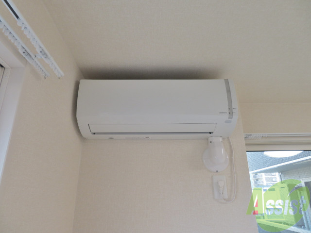 その他設備　エアコンが付いているので入居のその日から快適ですね