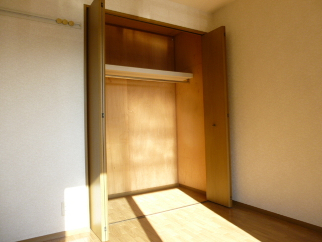 収納　収納力あるクローゼットです