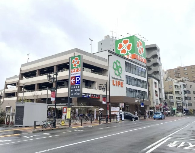 スーパー　ライフ東日暮里店（スーパー）まで413m