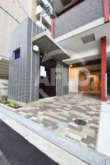 エントランス　サンロール難波南　エントランス