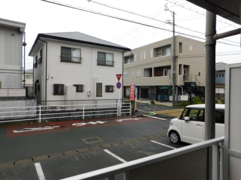 眺望　※写真は１０６号室です