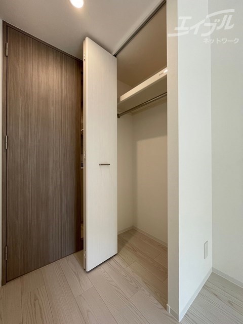 収納　収納も広々！