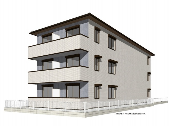 建物外観　建物外観パース