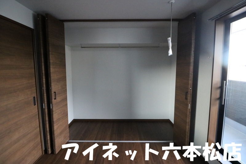 収納　収納もかなり広いですね。