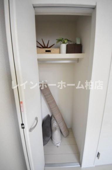 収納　十分な収納スペースがあります