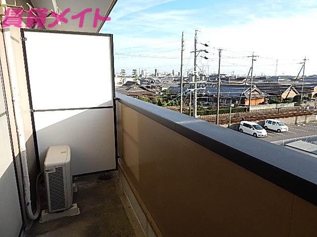 バルコニー　同物件別部屋の写真