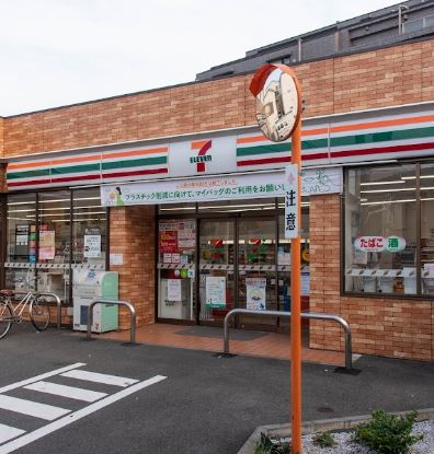 コンビニ　セブン-イレブン 大田区東蒲田キネマ通り店（コンビニ）まで508m
