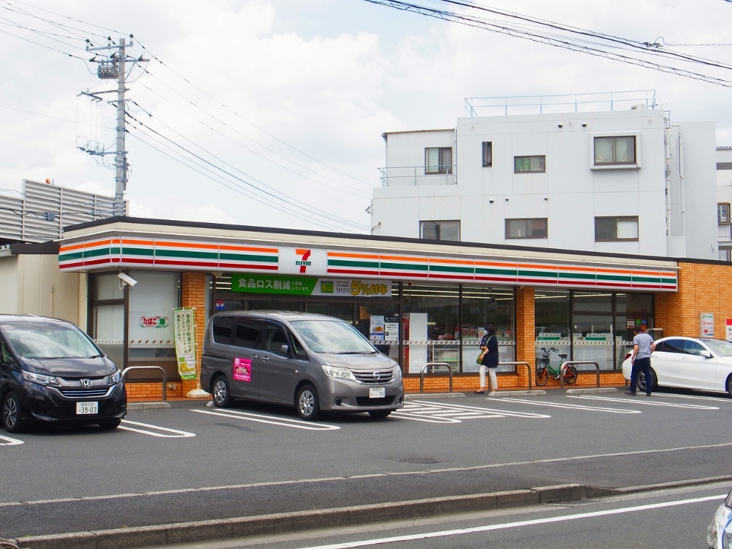コンビニ　セブンイレブン 松戸丸山店（コンビニ）まで285m