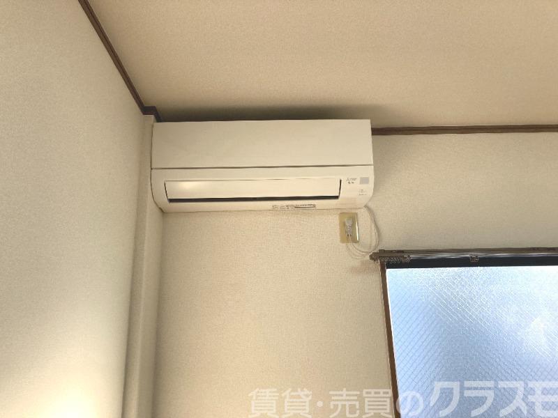 その他設備　エアコンは欠かせません♪