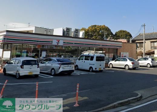 コンビニ　セブンイレブン名古屋牛田通店（コンビニ）まで450m